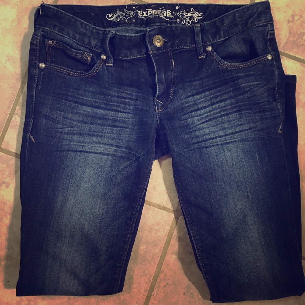 Express skinny jeans